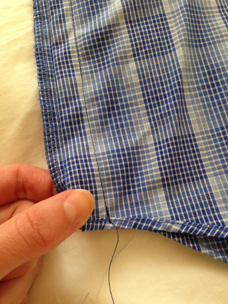 Alteration on Mens Simple Shirt Step 3 1