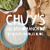 Copycat Recipe: Chuy's Jalapeno Ranch Dip