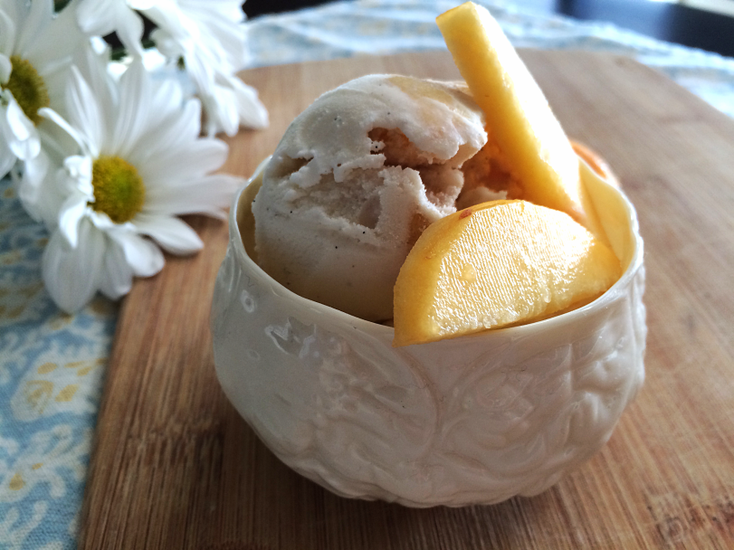 Peaches n' S'Cream Ice Cream by Bunny Baubles 4